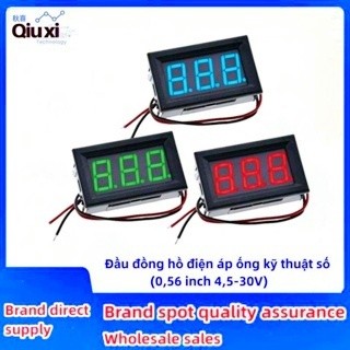 Đồng hồ báo vol / báo vol koso/đồng hồ báo von/ đồng hồ báo volt xe điện /0,56 inch 2 dây dc 4,5-30v /đồng hồ vôn kế/đồng hồ đo dòng