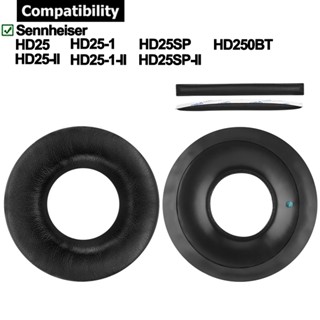 1 Cặp Tai Nghe Cho Sennheiser HD25-1 II HD25 HD25SP HD25SP-II HD 25 SP HD250BT Tai Nghe Đệm Tai Nghe Thay Thế Đệm Bọt Biển