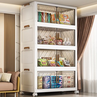  【Tủ nhựa gấp 40-70cm Thể Xếp hộp đựng quần áo Trong suốt đựng đồ tủ nhựa không cần lắp đặt Tủ Đựng Đồ 