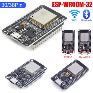 Bảng phát triển ESP32 TYPE-C / Micro-USB CH340C CP2102 CH9102X WiFi + Bluetooth Dual Core NodeMCU-32S Bảng mở rộng Lua ESP-WROOM-32