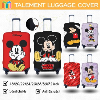 Disney Vỏ Bọc Vali Chống Trầy Bao Trùm Vali Độ đàn hồi Cá nhân Luggage Cover Size 18 20 22 24 26 28 30 32 inch