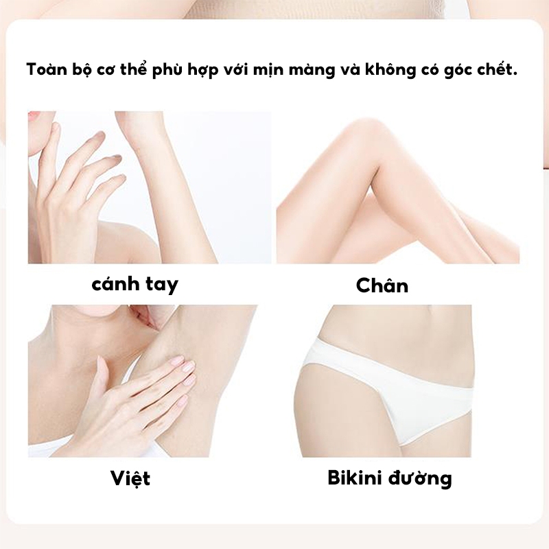 VOG kem tẩy lông cơ thể không kích thích 60g