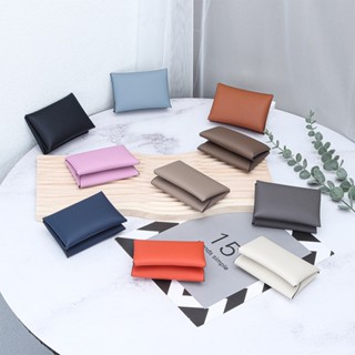  Ví Mới Da Thật Nữ Mini Ví Đựng Tiền Xu Lớp Đầu Tiên Da Bò Học Sinh Ví Nhỏ 