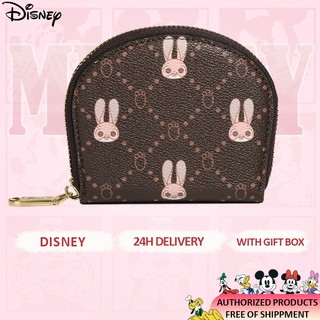 Disney Chính Thức Chính Hãng Nhỏ Đựng Thẻ Ngân Hàng Thẻ Giao Thông Thẻ ID Đựng Thẻ Mini Túi Phong Cách Thỏ Cổ Điển Graffiti Đựng Thẻ ID Ví Đựng Tiền Xu