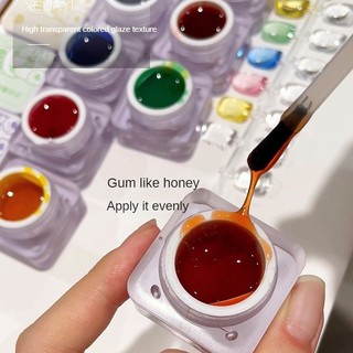 Keo Dán Móng Acrylic Keo Dán Móng Acrylic Keo Trong Suốt Dán Móng Tay 6g 9 Màu Tùy Chọn