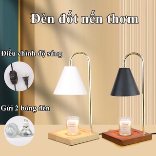 Đèn đốt nến thơm CHUANGYANG đèn bàn Bảo mật Không khói Thích hợp cho phòng ngủ Phòng khách
