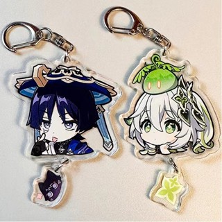 Genshin Tác Động Wriothesley Neuvillette Focalors Furina Xiao Lesser Chúa Mặt Dây Chuyền Hình Acrylic Móc Khóa Bộ Sưu Tập Mô Hình Quà Tặng Cosplay