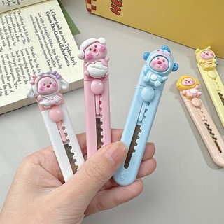 Mini Mèo Móng Vuốt Tiện Ích Dao Thể Hiện Dễ Thương Loopybara Dao Handmade Hoạt Hình Hải Ly Nghệ Thuật Dao Tinh Sao Sinh Viên Người Bạn Tiếp Liệu