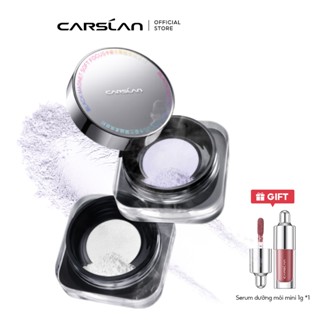 Phấn phủ CARSLAN kiềm dầu không màu 3 màu tùy chọn 8g