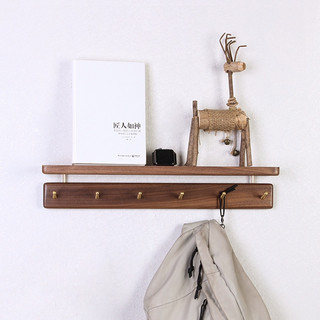 Móc giá gỗ chắc chắn móc treo lối vào móc giá treo áo móc gỗ sồi walnut