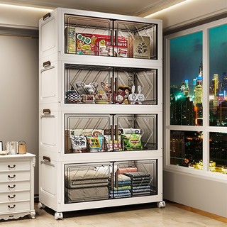 ⭐COD tủ đựng quần áo gấp gọn⭐40 50 60 70CM tủ nhựa đựng quần áo Thể Xếp tủ đựng đồ không cần lắp đặt tủ nhựa gấp 