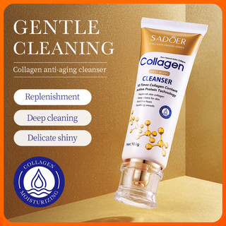 Sữa Rửa Mặt SADOER Collagen Chống Lão Hóa Rửa Mặt Kiểm Soát Dầu Dưỡng Ẩm Làm Sáng Dưỡng Ẩm Chăm Sóc Da 100g