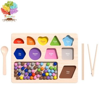Đồ chơi phân loại màu gỗ Montessori, Phân loại kỹ năng vận động, Màu sắc phù hợp với cảm giác