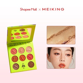 Bảng phấn mắt nhũ MEIKING 8 ô bền màu lâu trôi
