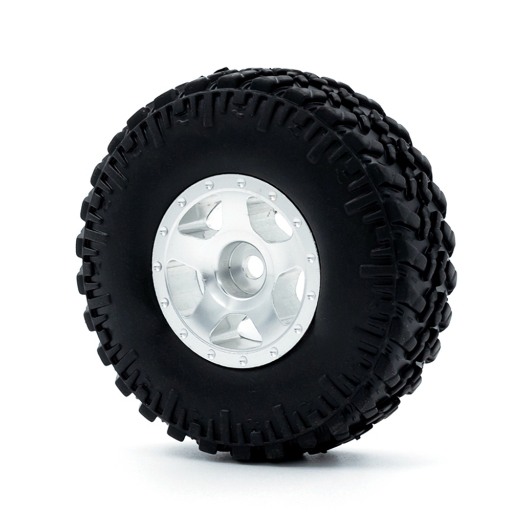 Set 4 Bánh Xe Thay Thế Chuyên Dụng Cho Xe Điều Khiển Từ Xa axial scx24 90081 axi00005 c10 Axi0006 Axi0002 rc 1 / 24