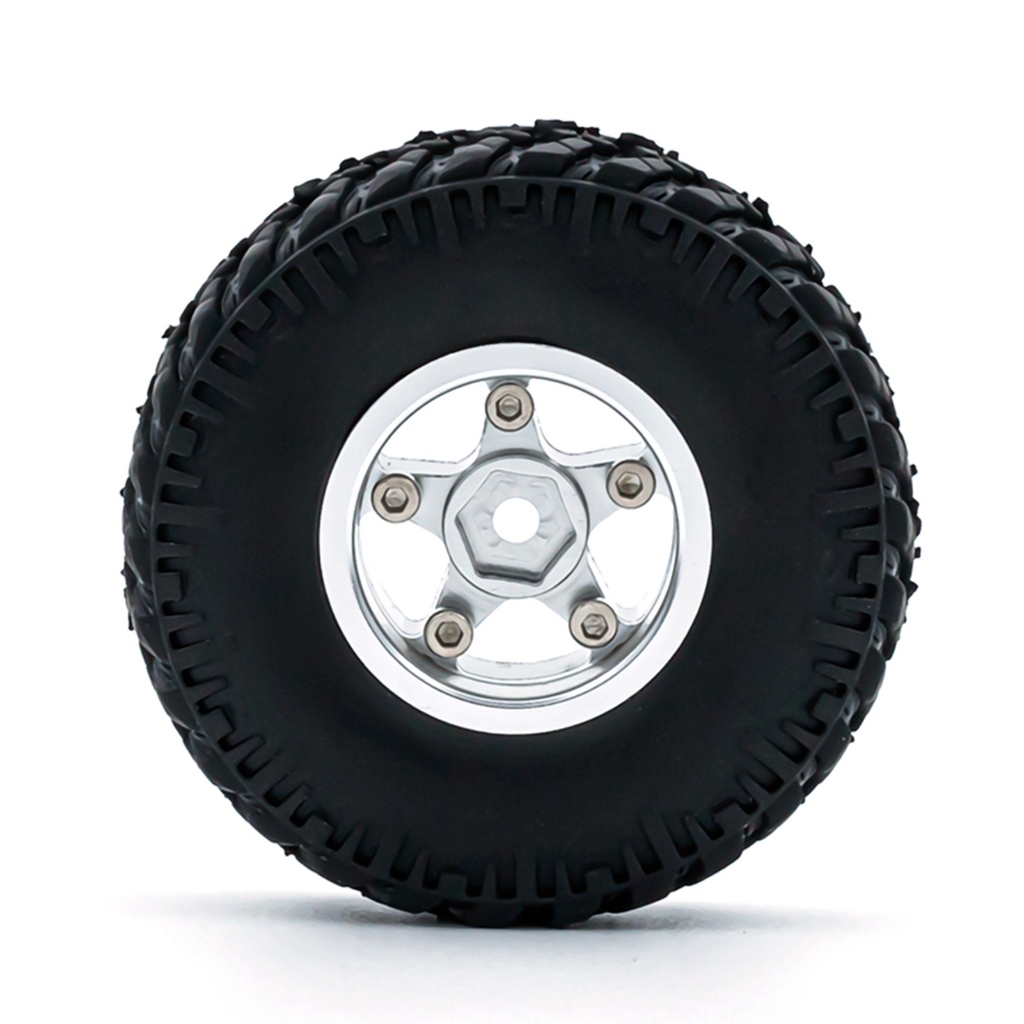 Set 4 Bánh Xe Thay Thế Chuyên Dụng Cho Xe Điều Khiển Từ Xa axial scx24 90081 axi00005 c10 Axi0006 Axi0002 rc 1 / 24