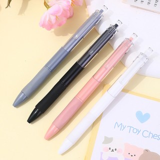 Bấm bút gel st bút đầu 0.5mm đen văn phòng phẩm sinh viên wj211