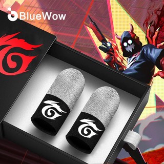 Bluewow  Đầu ngón tay nối mới nhất Dụng cụ ma thuật chống trượt Tay áo ngón tay bằng sợi bạc siêu mỏng Chống mồ hôi PUBG COD