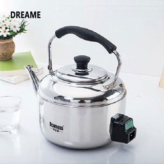 DREAME Hộ Gia Đình Dày Điện Ấm Siêu Tốc Gia Đình Thép Không Gỉ Bền Đẹp Dung Tích Lớn Điện Trà Điện Ấm Siêu Tốc Còi Để Chống Khô Đốt