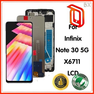 6,78 "dành cho infinix note30 5g màn hình cho infinix note 30 5g x6711 màn hình lcd bộ số hóa cảm ứng