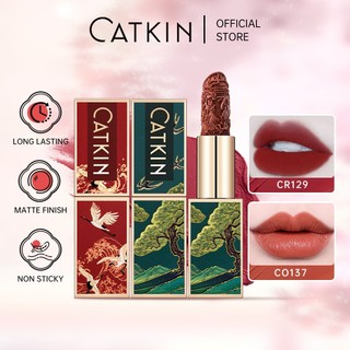 CATKIN Thương Hiệu Son Môi Gel Khoá Son Môi Son Môi Cỏ Mềm 3.6g