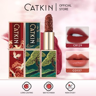 Son môi CATKIN Trang điểm Son môi Lip Matte Liptint Beauty Lip Gloss Lâu trôi