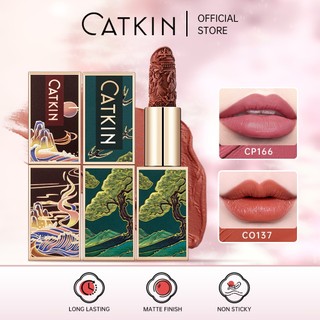 Son môi CATKIN lên màu tốt không thấm nước lâu trôi cao cấp 3.6g