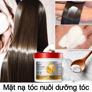 🍒100% Chính Hãng🍒Kem ủ tóc Mặt nạ tóc keratin 500g ủ tóc phục hồi hư tổn khô xơ dưỡng mềm mượt Giảm gãy rụng và ngăn ngừa rụng tóc