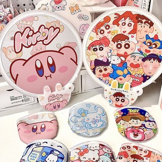 SANRIO Quạt Gấp mini Họa Tiết Hoạt Hình Phản Quang Dùng Làm Đạo Cụ Chụp Ảnh