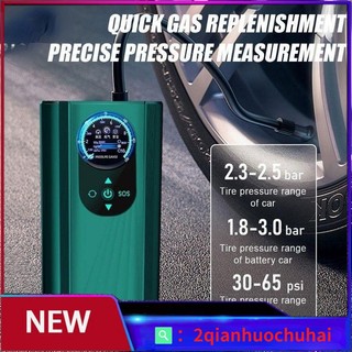 Bơm hơi bơm lốp bơm hơi.máy bơm lốp xe kỹ thuật số không dây mini cho xe hơi / xe máy