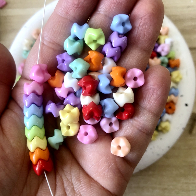 100 Chiếc DIY Hạt Acrylic DIY Phụ Kiện DIY Hạt DIY