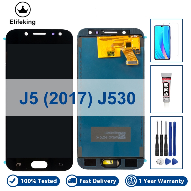 Màn Hình LCD 5.2 "Cho Samsung Galaxy J5 (2017) J530 LCD Bộ Số Hóa Màn Hình Cảm Ứng SM-J530F, SM-J530