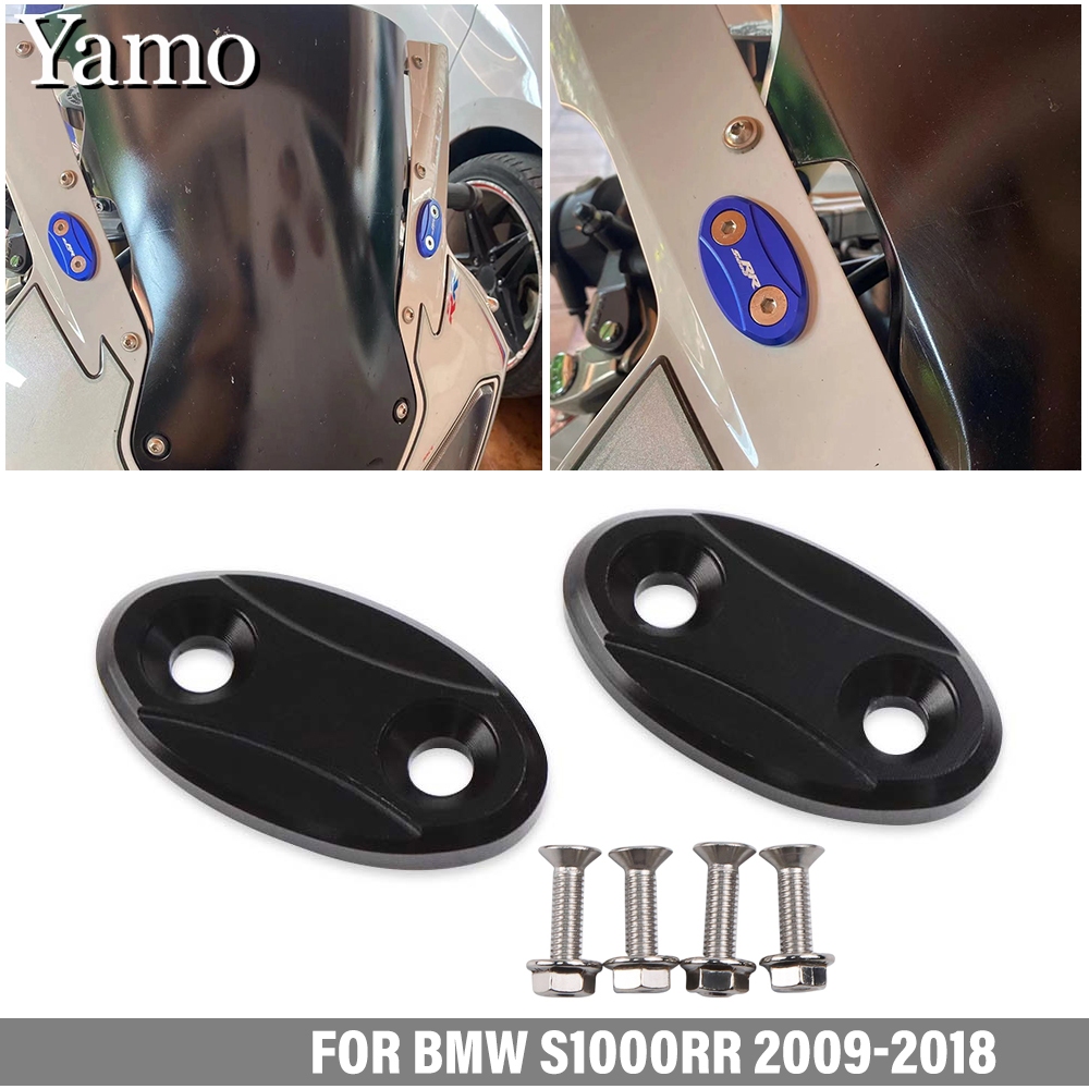 Dành cho phụ kiện xe máy BMW S1000RR 2009-2018, vỏ trang trí tháo gương chiếu hậu, vỏ gương chiếu hậ