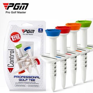 Pgm set 4 tee golf bằng gỗ dài 77mm có thể điều chỉnh được-qt022