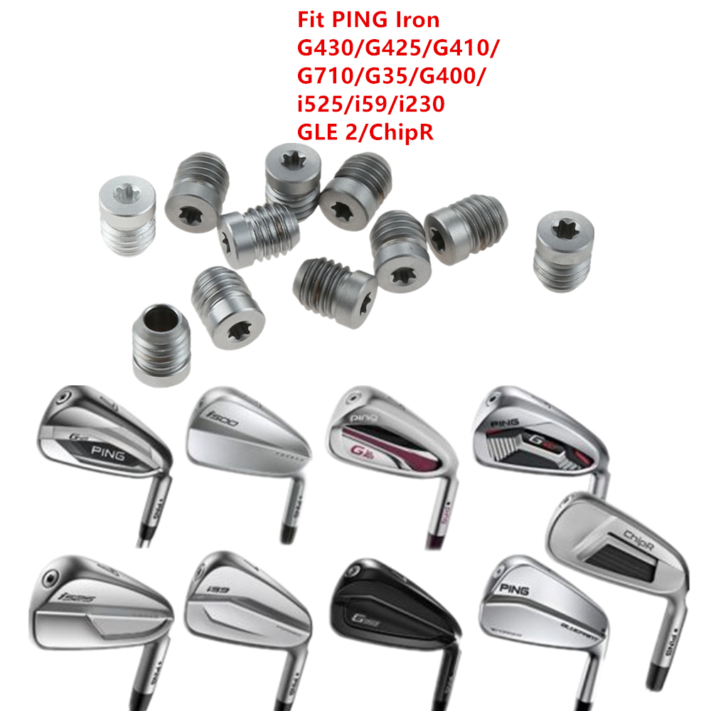 Tương thích Fit PING Iron G425 / G430 / G410 / G710 / I525 / I59 / GLE 2 / G35 Golf Club Toe Vít Trọ