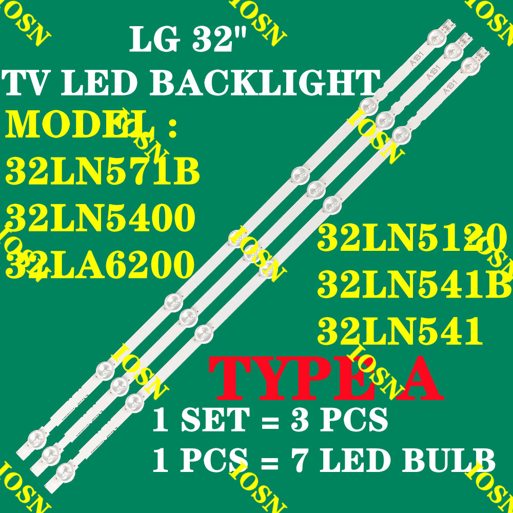 3 32LN571B MỚI 32LA6200 32LN5120 32LN541B 32LN541 LG 32 "ĐÈN LED / ĐÈN TV 32LN5700 32LN5100 32LN5400