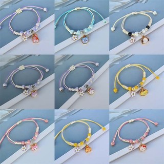 Hoạt Hình Coolommy Dog Kitty Cat Vòng Tay Thời Trang Dệt Tay Có Thể Điều Chỉnh Vòng Tay Phụ Kiện