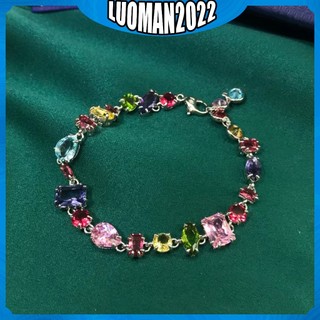 Vòng tay kẹo màu pha lê Swarovski