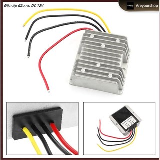 Bộ ổn áp Areyourshop 8-40V sang 12V 6A DC 72W chuyên dụng cho xe hơi