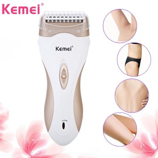 Máy cạo lông KEMEI không dây tiện lợi dành cho nữ