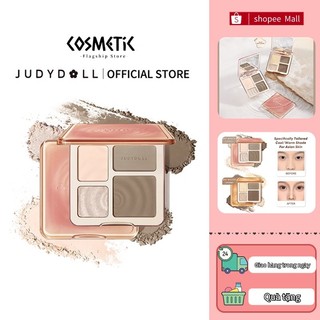 COSMKTIC Giao hàng trong ngày JUDYDOLL Bảng phấn bắt sáng và tạo khối Tự nhiên Lâu trôi Chống nước 9g