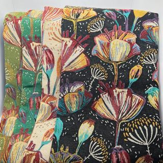 Monnai Ấn Tượng Tranh Sơn Dầu Phong Cách Lạ Mắt Thêu Van Gogh Hoa Hướng Dương Jacquard Polyester & vải lanh Retro Vải Cho DIY