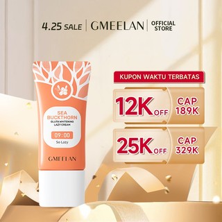 GMEELAN KEM LƯỜI BIỂN GLUTA TRẮNG DA 30g SPF20 GLUTA WHITENING LAZY CREAM