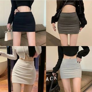 ❤Váy chuyên nghiệp gợi cảm phong cách Hàn Quốc Váy hông Hot Girl, có sẵn 6 màu