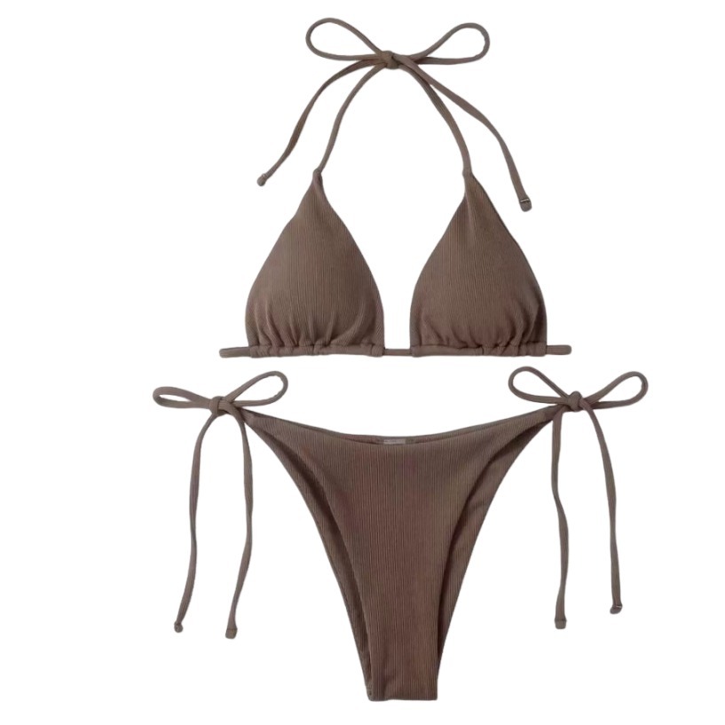 Bikini hai mảnh lưng cao thời trang