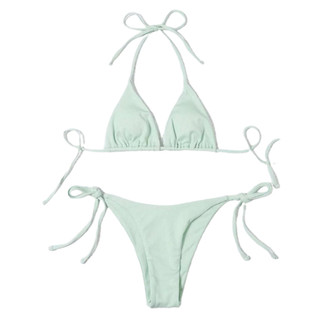 Bikini hai mảnh lưng cao thời trang