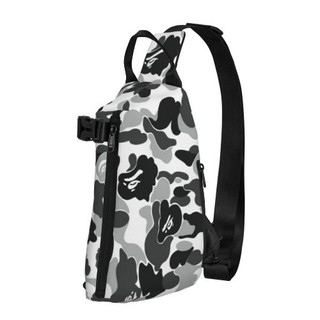 Ba lô đeo chéo Bape Dây đeo vai Unisex Ba lô đeo ngực Túi đeo chéo đa năng thời trang