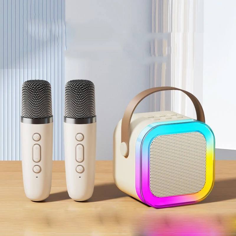 Loa Bluetooth Karaoke Mini K12 có mic không dây 10W