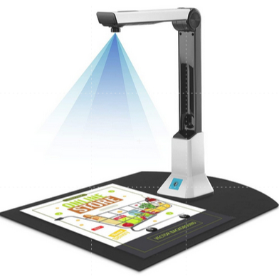 Máy quét tài liệu trực quan độ phân giải cao 8 Megapixel Kích thước chụp tài liệu A4 Nhận dạng tệp m