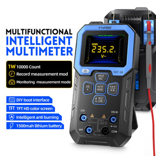 Đồng hồ vạn năng kỹ thuật số fnirsi dmt-99 9999 đếm máy kiểm tra chuyên nghiệp thông minh 1000v 10a true rms phạm vi tự động ac dc ohm hz điện dung